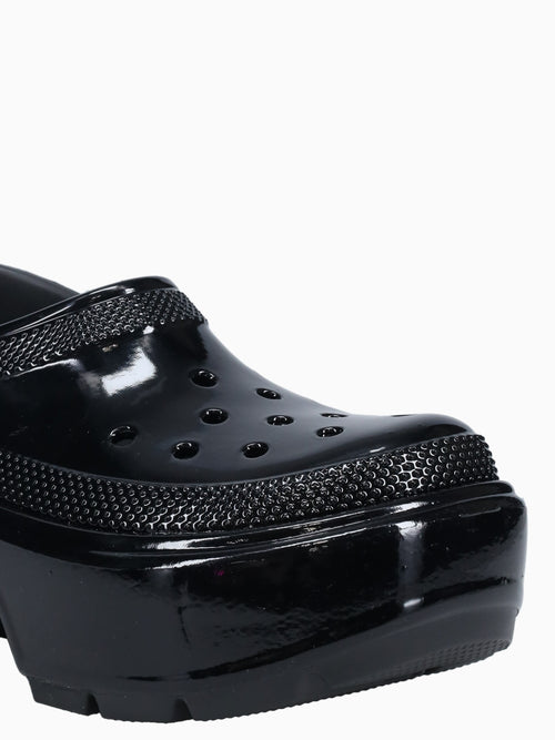 Stomp High Shine Clog Black Shine Black / 5 / M