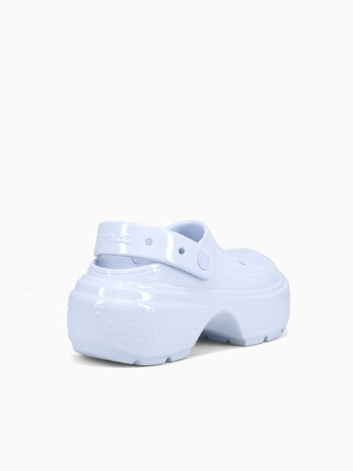 Stomp High Shine Clog Dreamscape Shine White / 5 / M