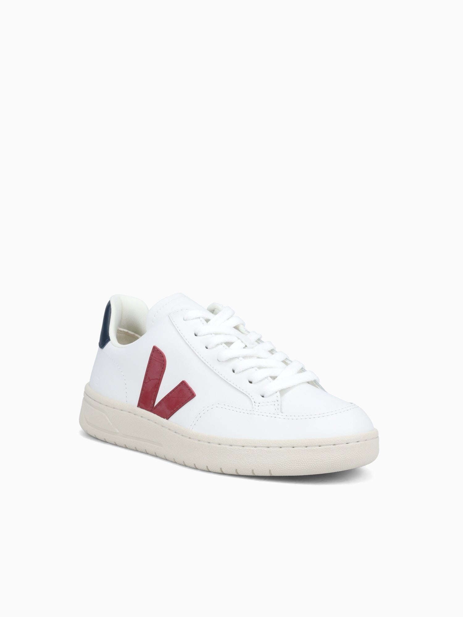 V12 Extra White Marsala Nautico Leather White / 37 / M