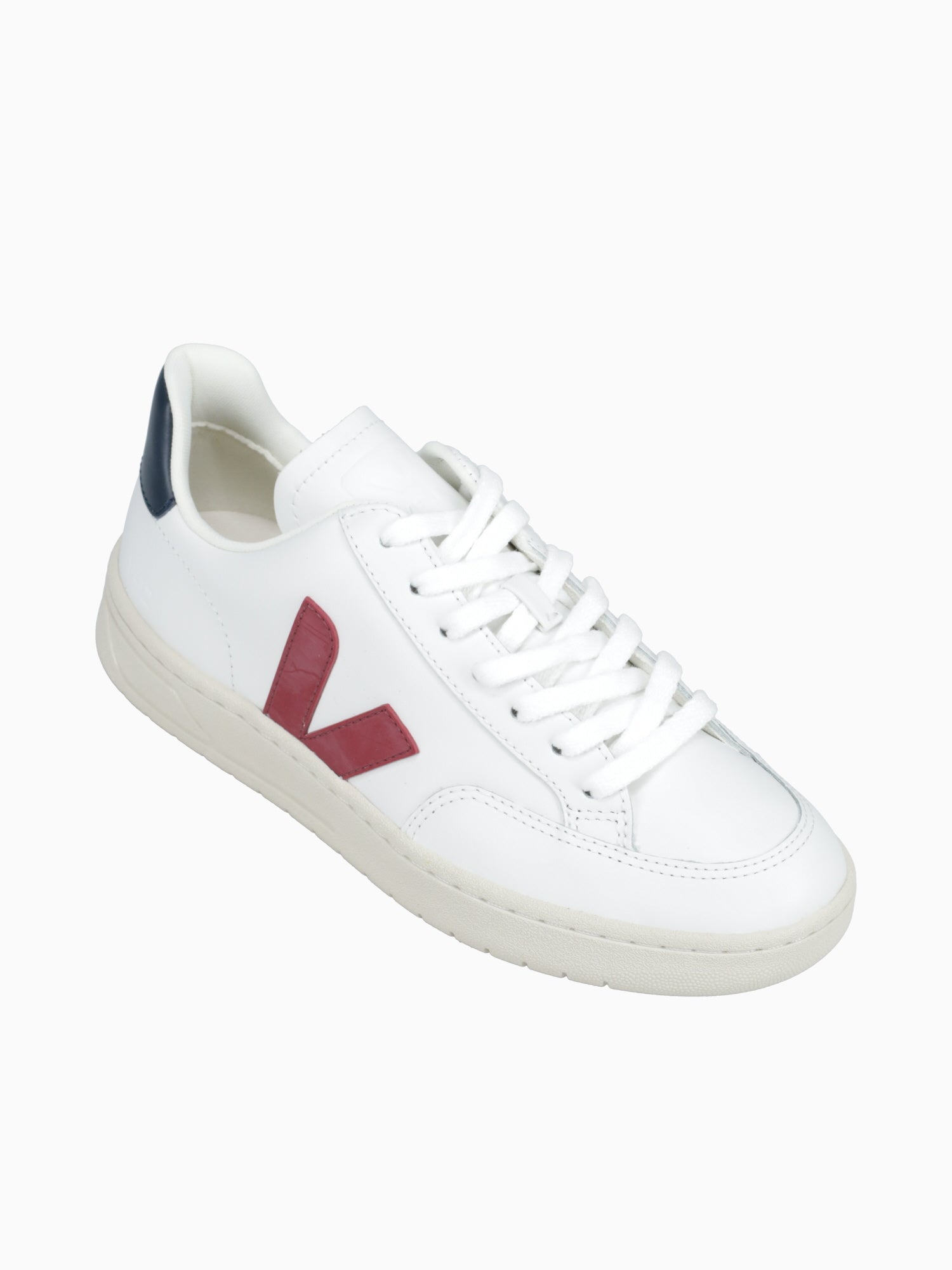 V12 Extra White Marsala Nautico Leather White / 37 / M