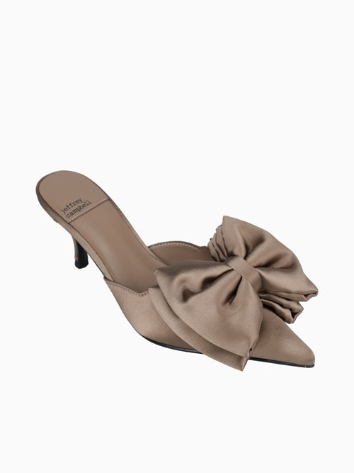 Ribbons Taupe Satin Taupe / 5 / M