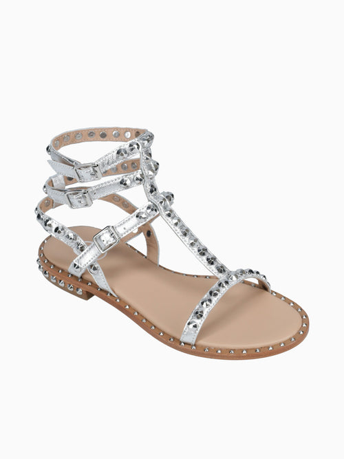 Play Silver Leather Silver / 36 / M