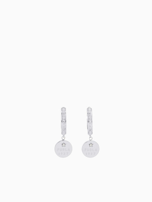 Ea Furla Studs Argento Silver