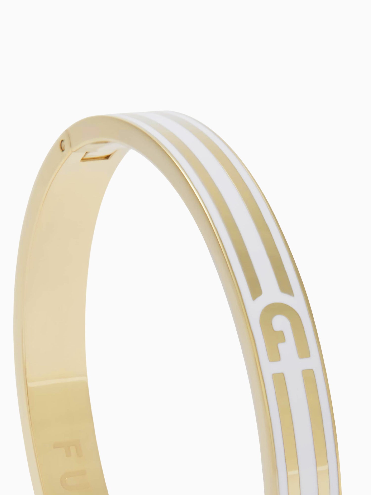 Bra Furla Arch Stripe Bangle Talco White / S