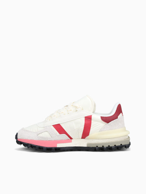 Elite Active 124 Off Wht Red nylon Off White / 5 / M