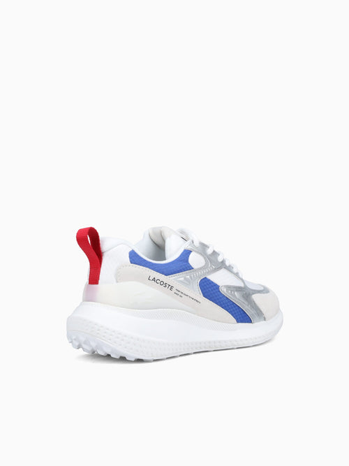 L003 Evo Wht Red Blu textile Suede White / 7 / M