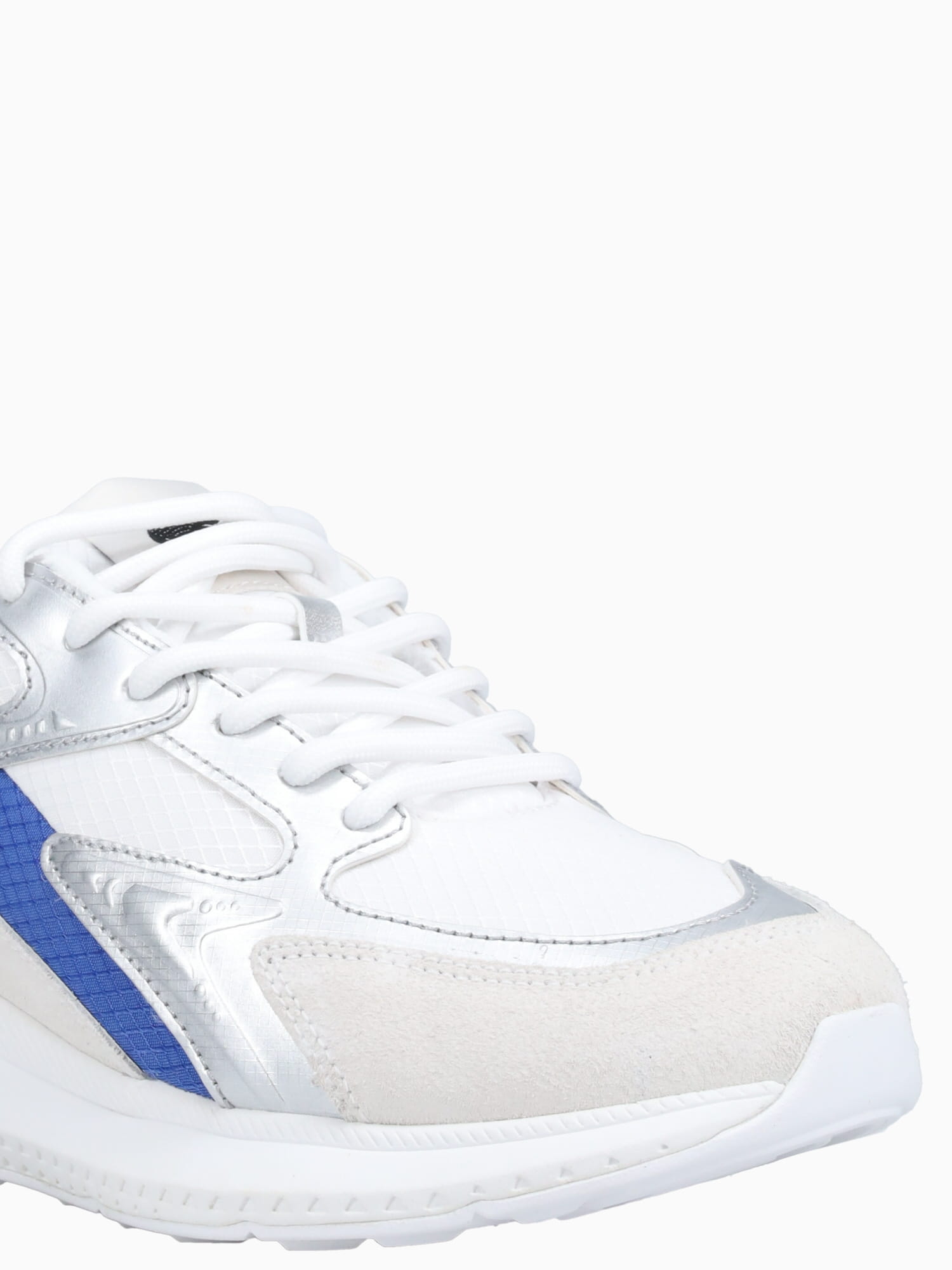 L003 Evo Wht Red Blu textile Suede White / 7 / M