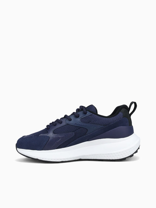 L003 Evo Nvy Wht textile Suede Navy / 7 / M