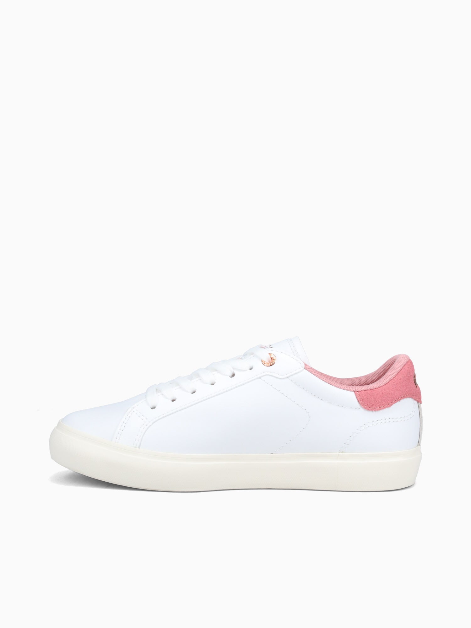 Powercourt 124 3 Wht Lt.pink leather White / 5 / M