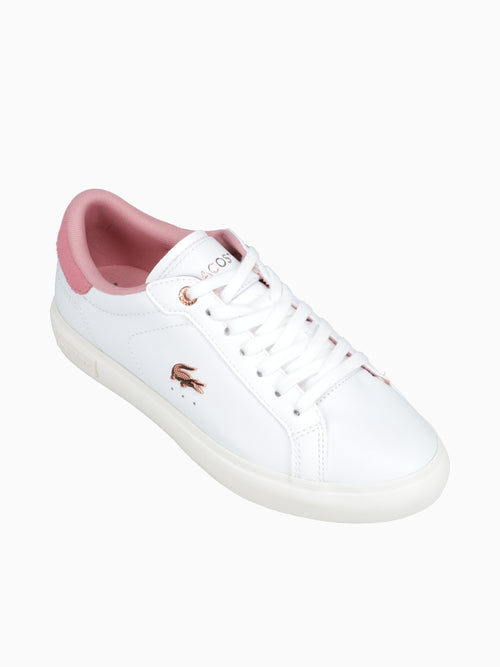 Powercourt 124 3 Wht Lt.pink leather White / 5 / M