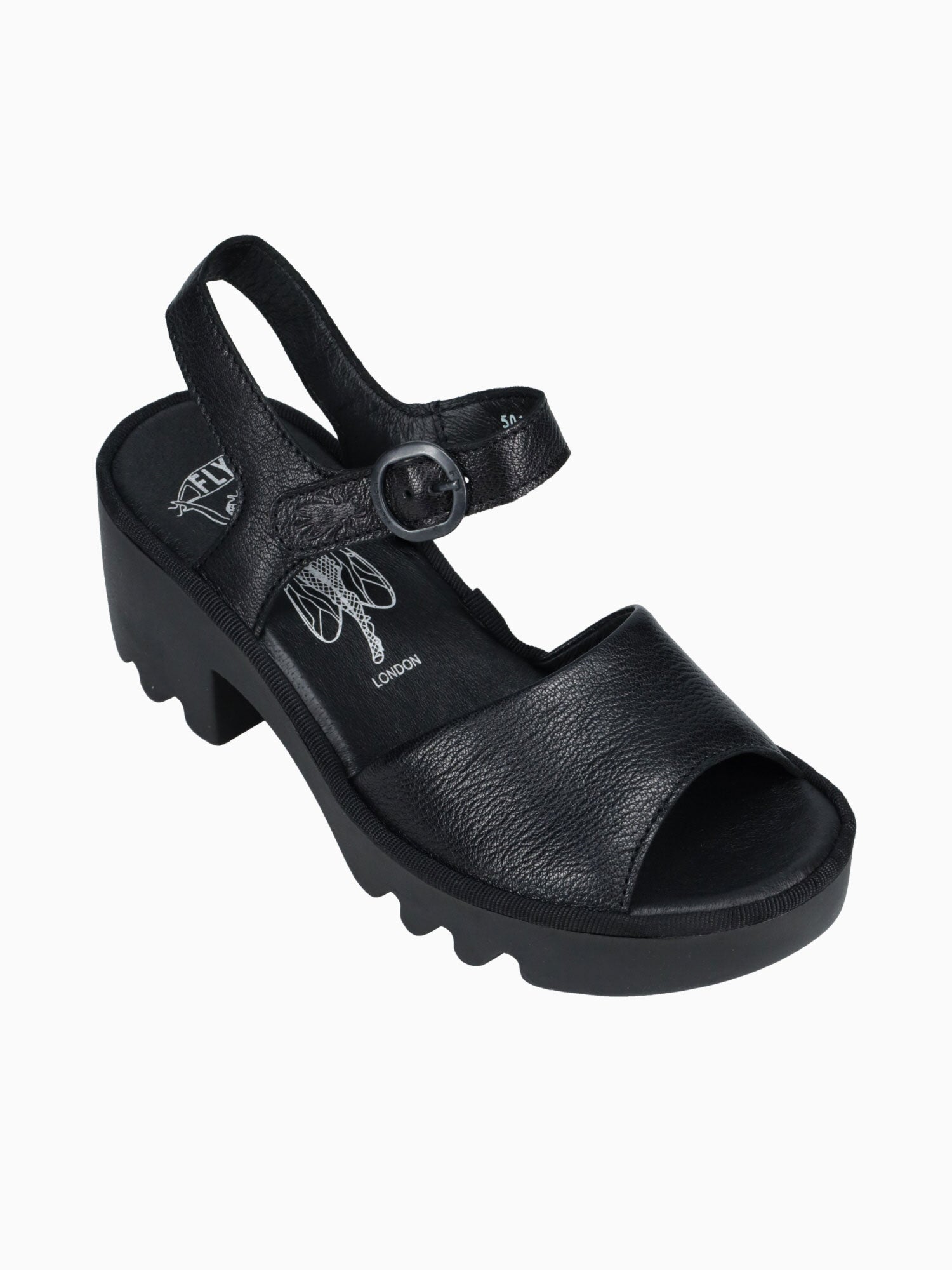 Tull 503 Fly Black Leather Black / 36 / M