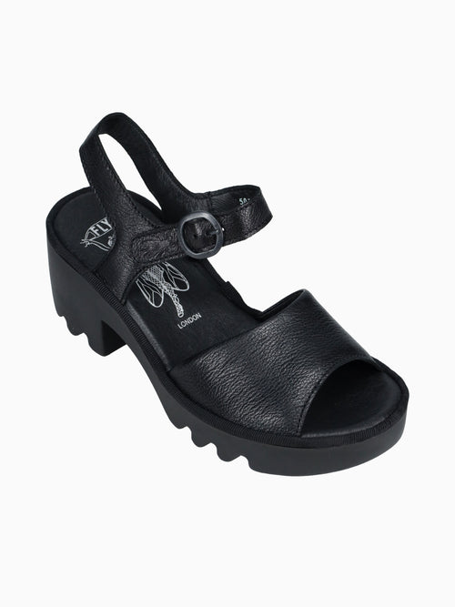 Tull 503 Fly Black Leather Black / 36 / M