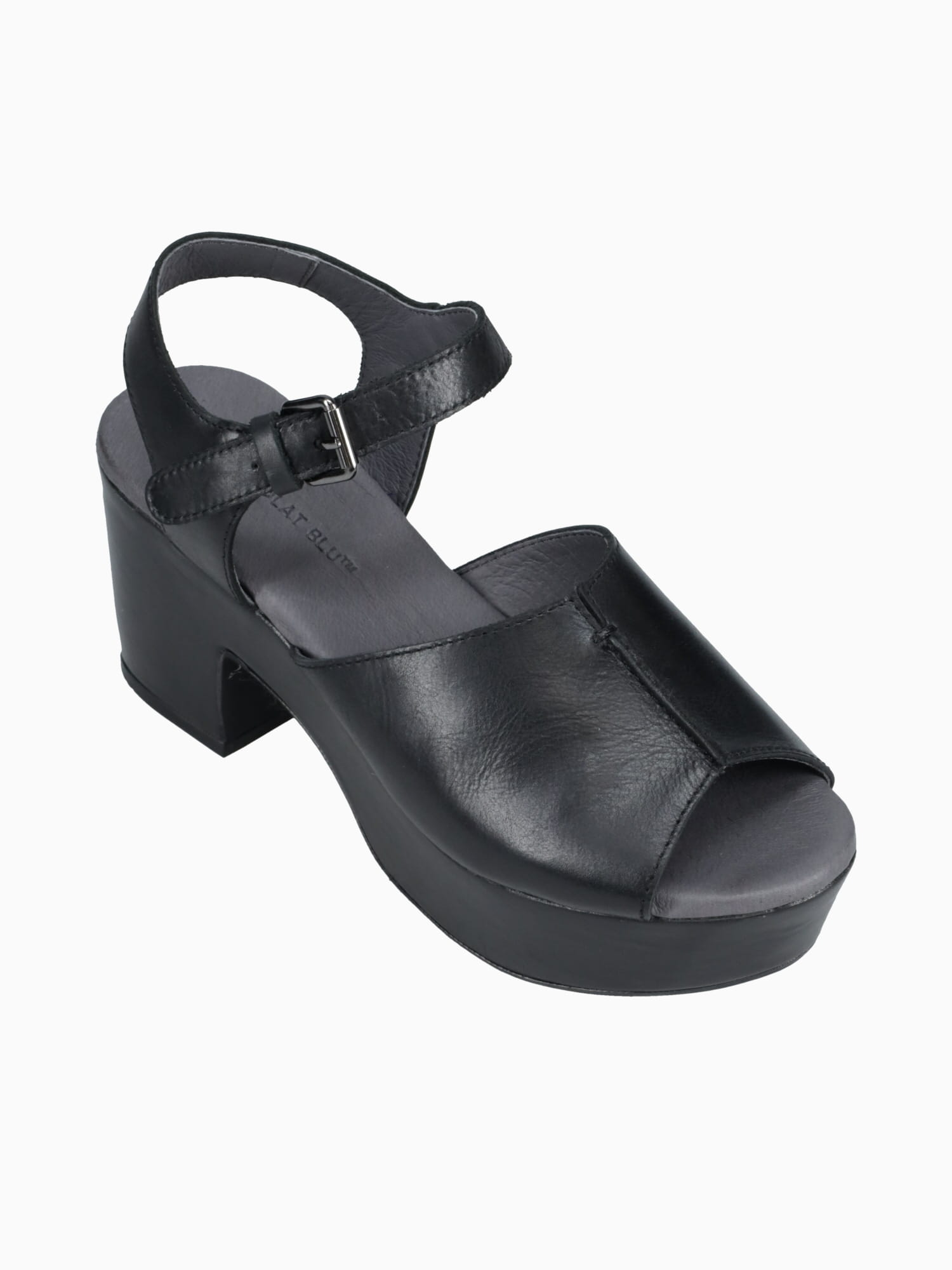 Giannis Black Leather Black / 6 / M