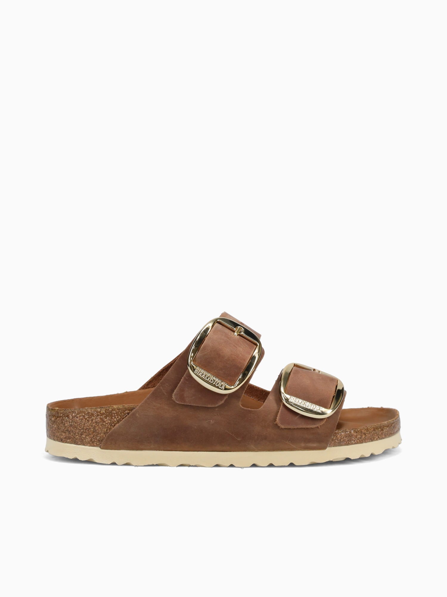 Arizona Big Buckle Cognac Oiled Leather Cognac / 36 / M