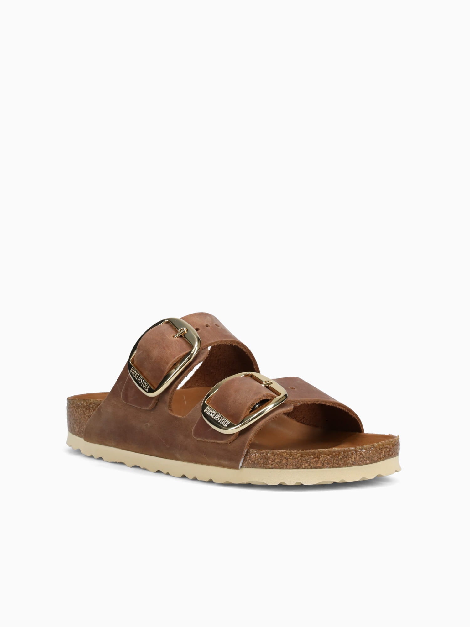 Arizona Big Buckle Cognac Oiled Leather Cognac / 36 / M