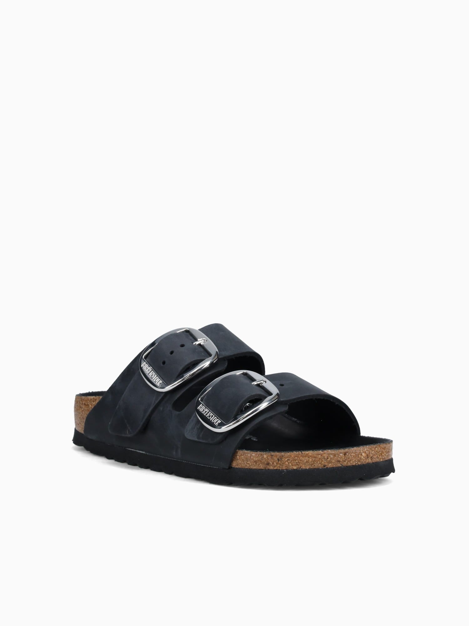 Arizona Big Buckle Black Oiled Leather Black / 36 / M
