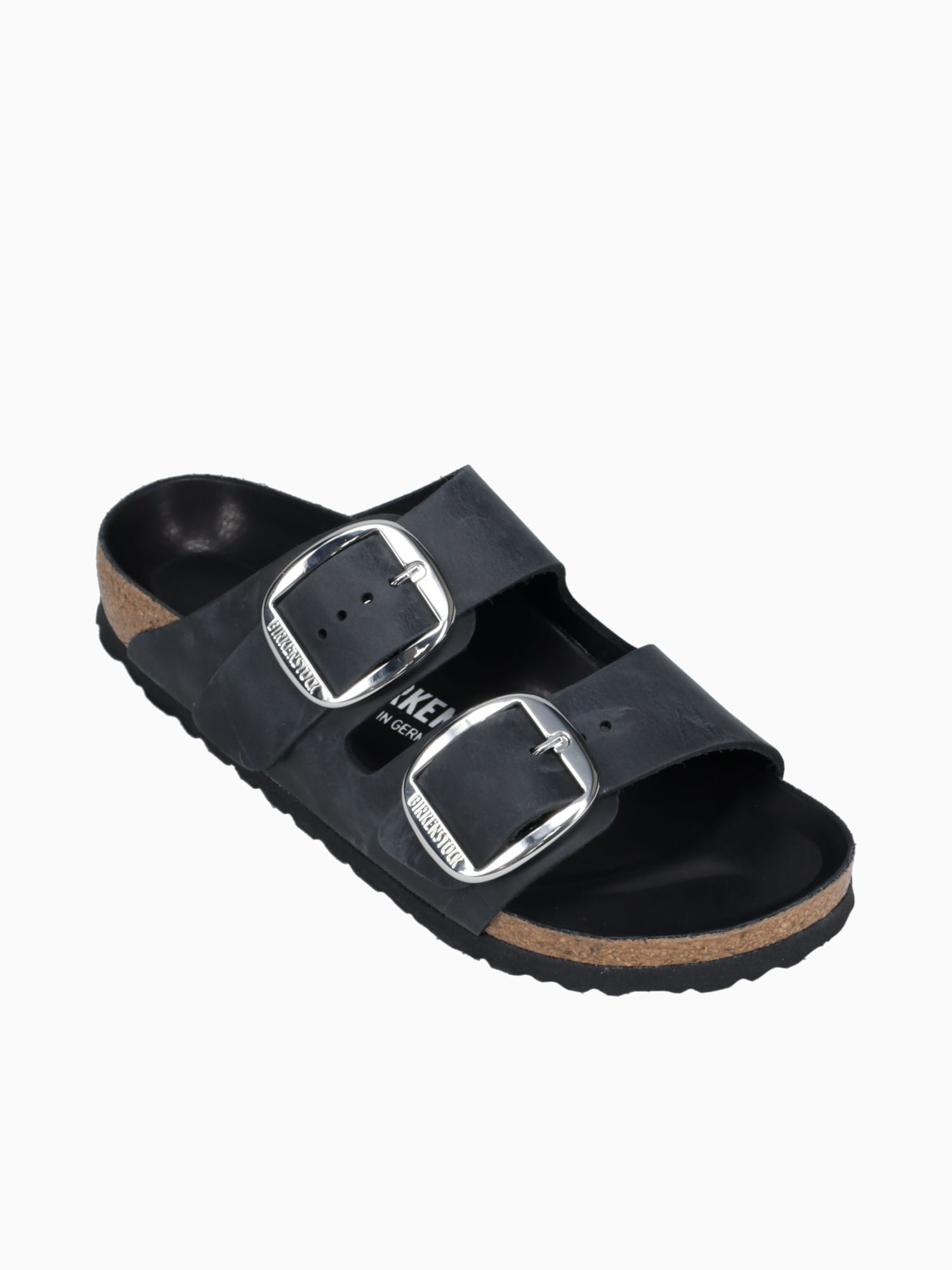 Arizona Big Buckle Black Oiled Leather Black / 36 / M