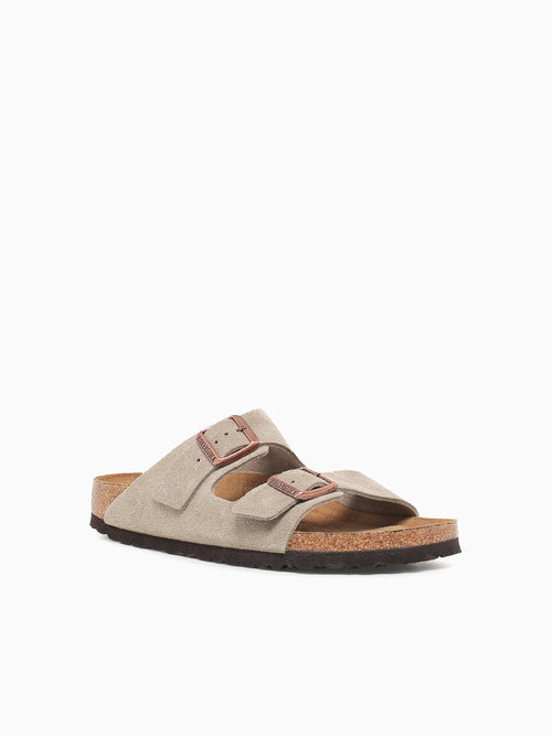 Arizona Soft Footbed Taupe Suede Taupe / 40 / M
