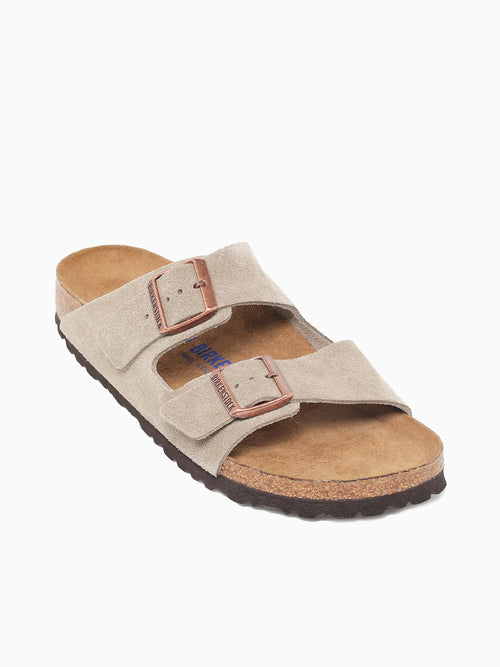 Arizona Soft Footbed Taupe Suede Taupe / 40 / M