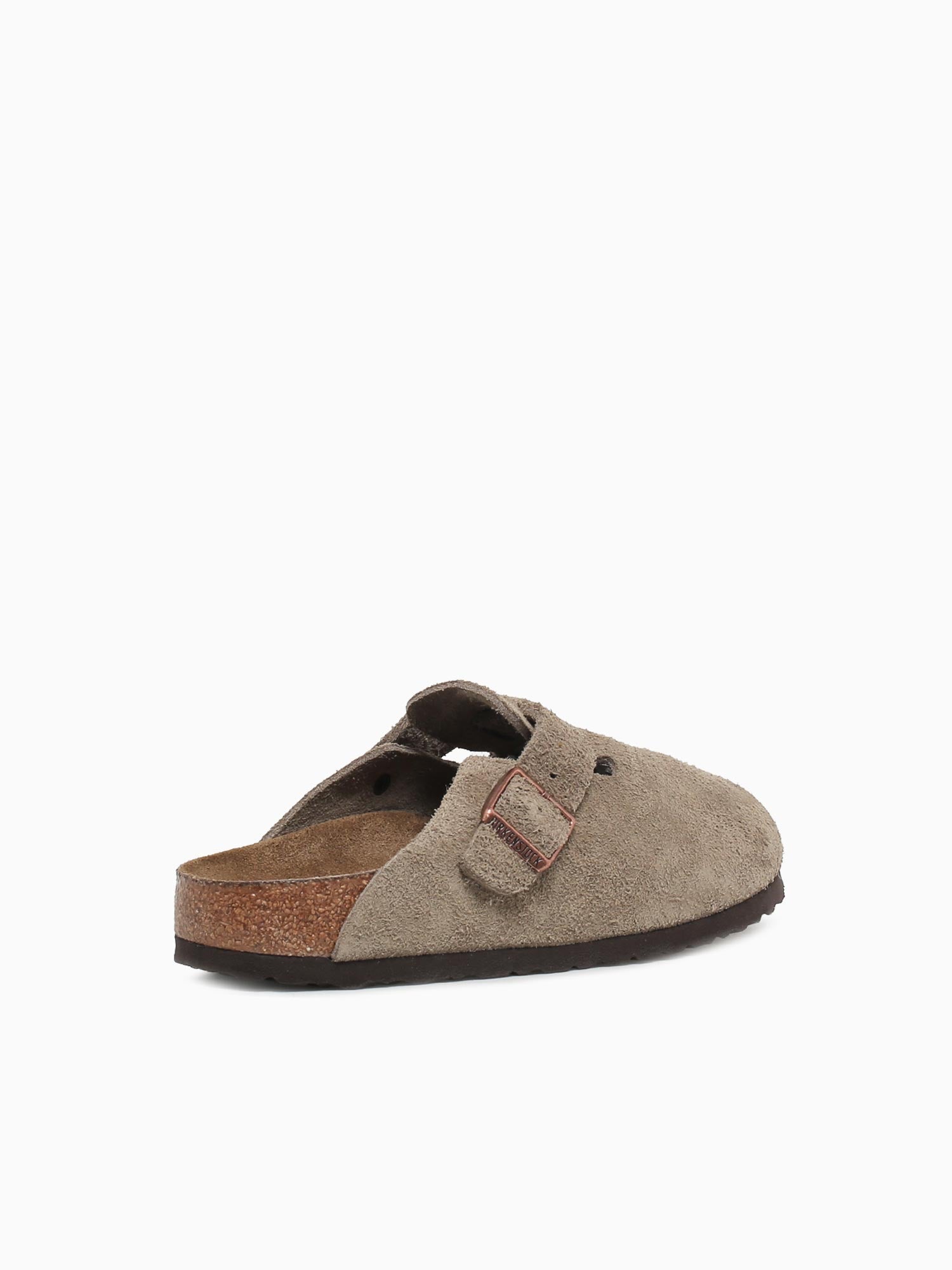 Boston Soft Footbed Taupe Suede– Novus Shoes