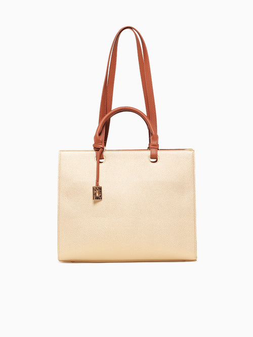 G37077 Tote Bag Gold Gold