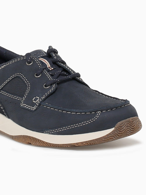 Sailview Lace Navy Nubuck Navy / 7 / M