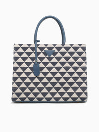 Triangle Tote Bag Navy Navy