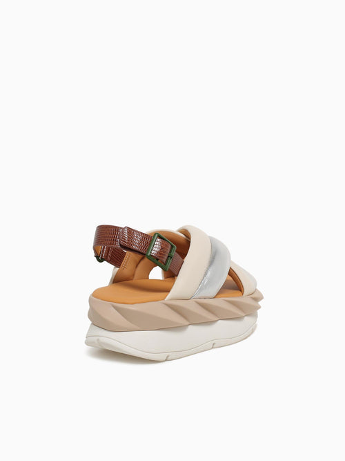 Mellow Mela Cream Leather Off White / 36 / M