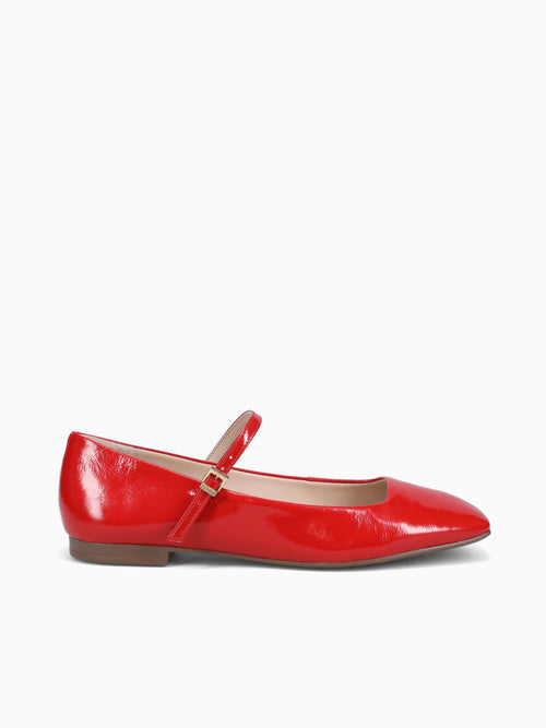 Giovana Rubi Couro Crinckle Red / 5 / M