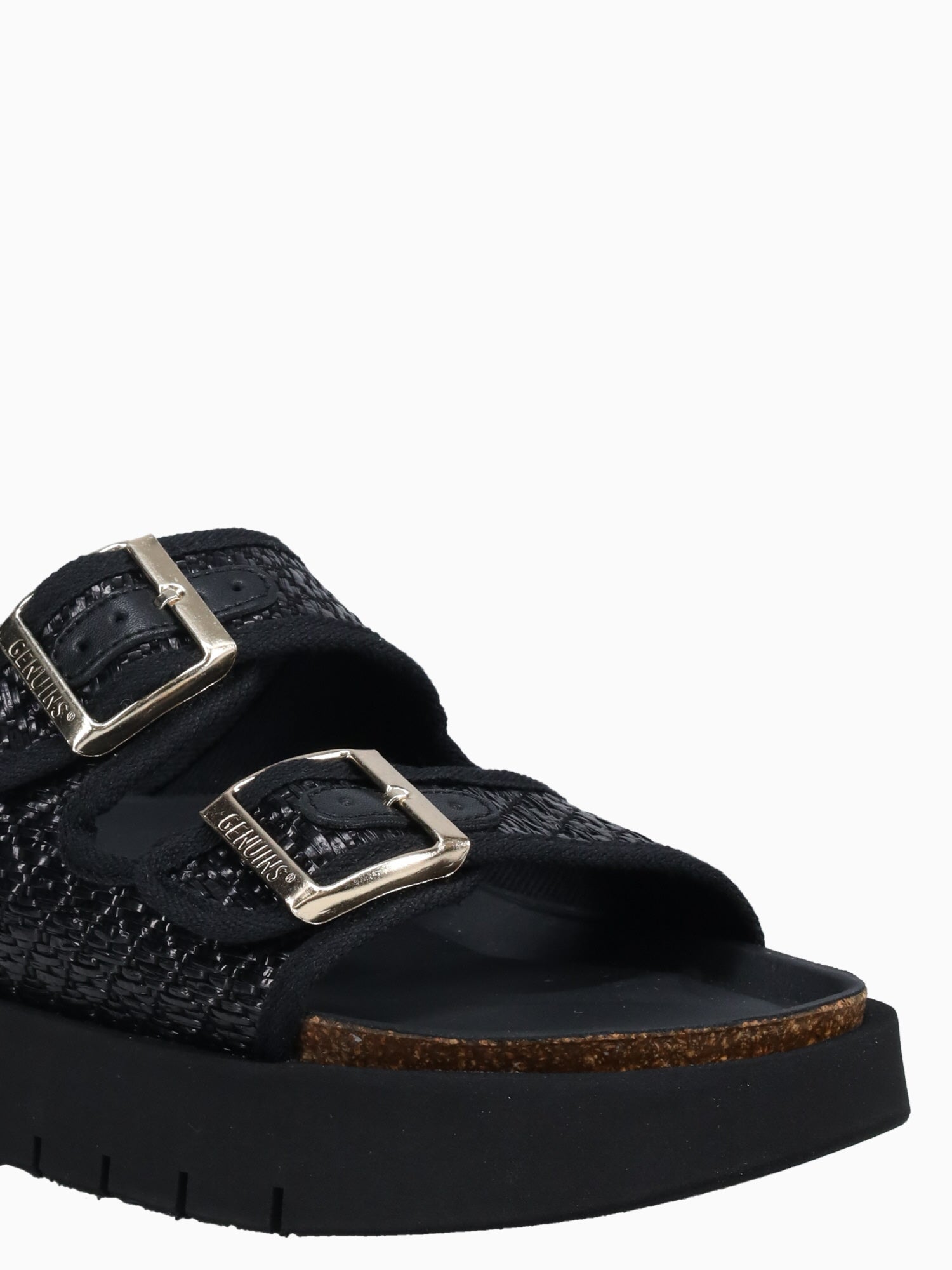 Hawai Black Raffia Black / 36 / M