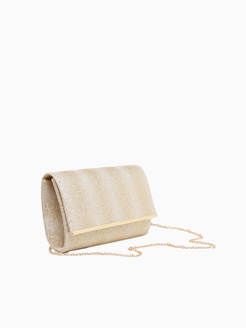 Ivy Clutch Gold Gold