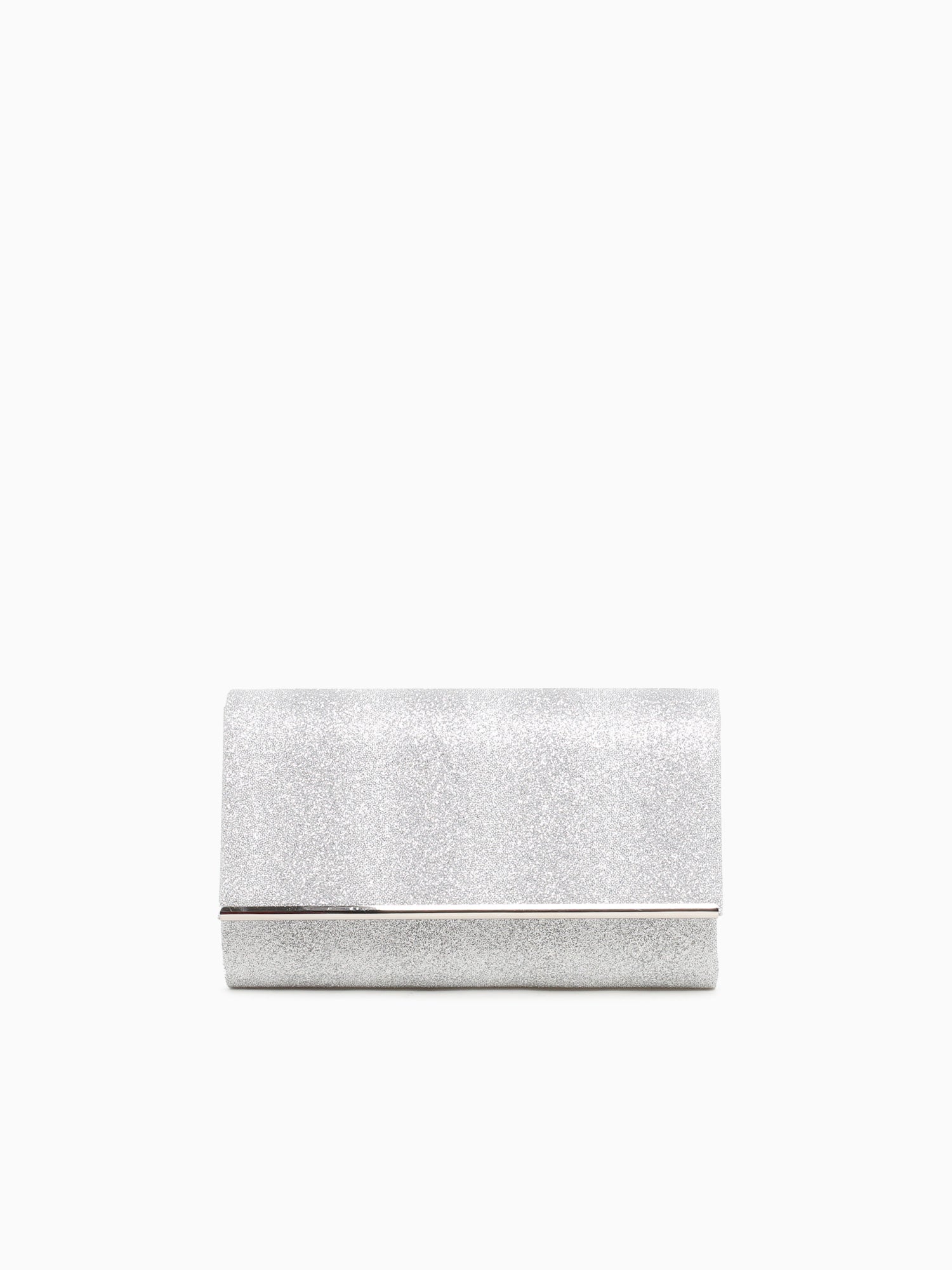 Ivy Clutch Silver Silver