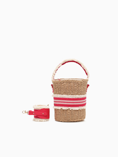 D Bucket Crossbag Red Red