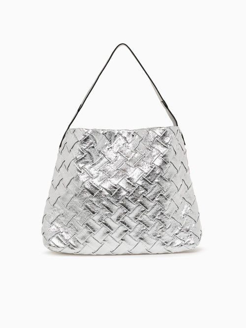 Callie Shoulder Bag Silver Silver