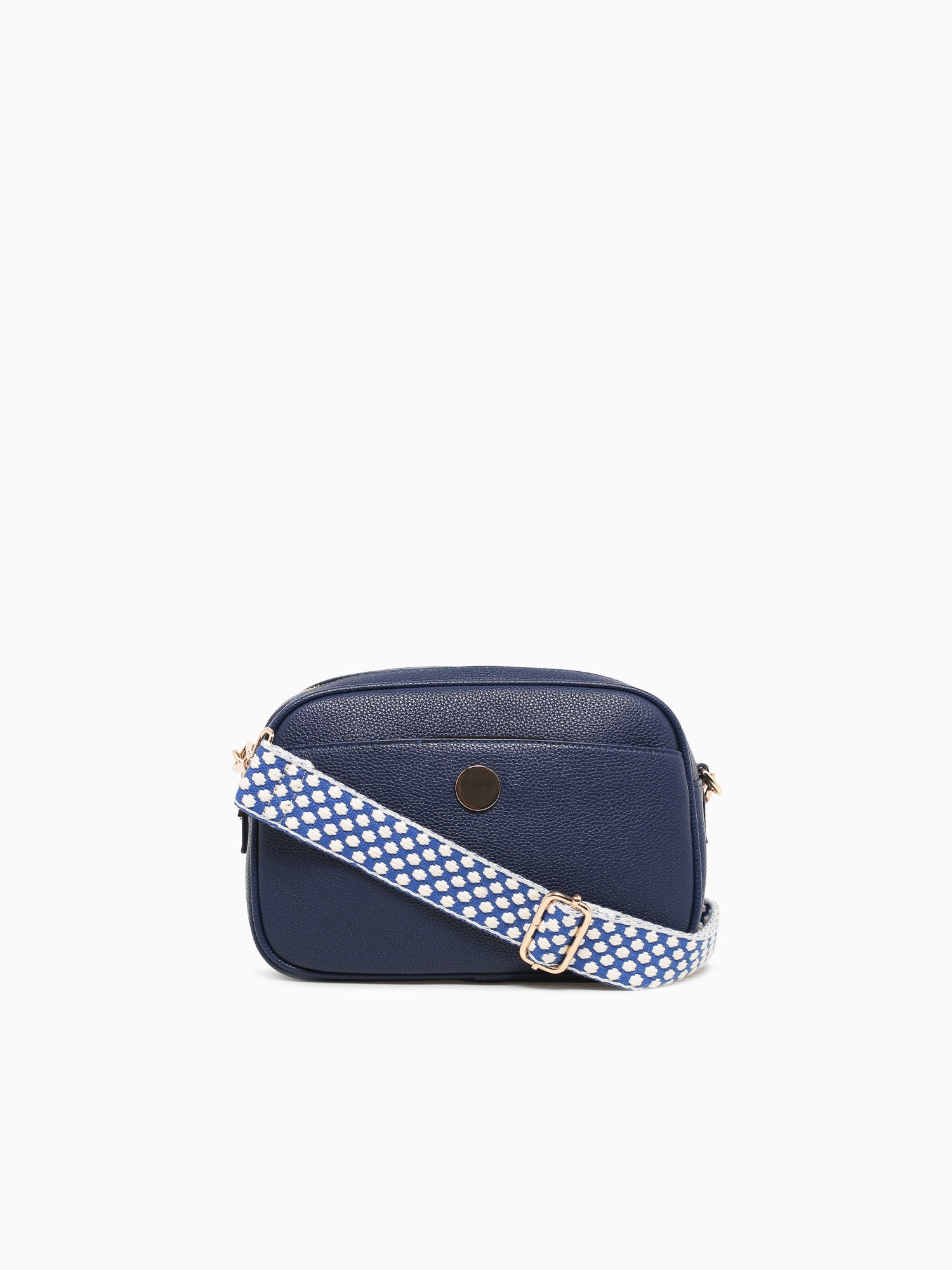 Button Crossbag Navy Navy