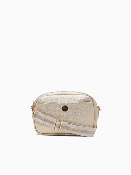 Button Crossbag Gold Gold