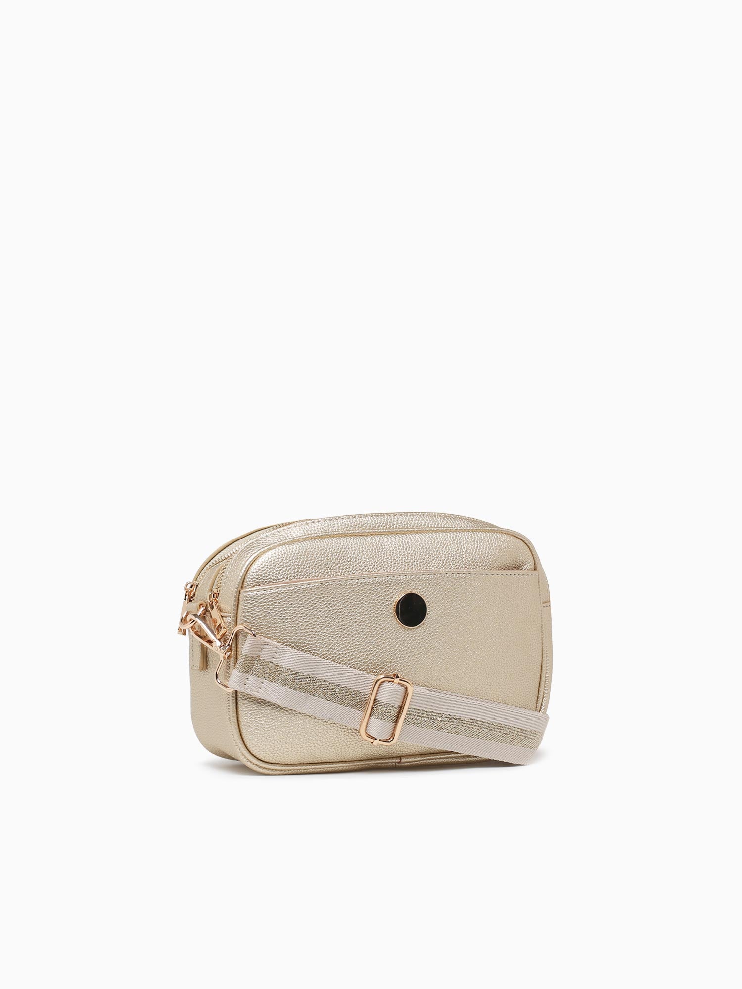 Button Crossbag Gold Gold