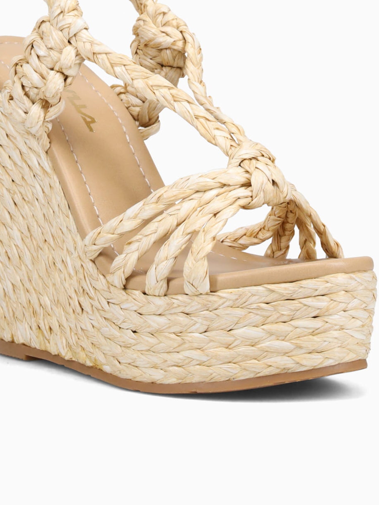 Indah Beige Raffia Beige / 5 / M