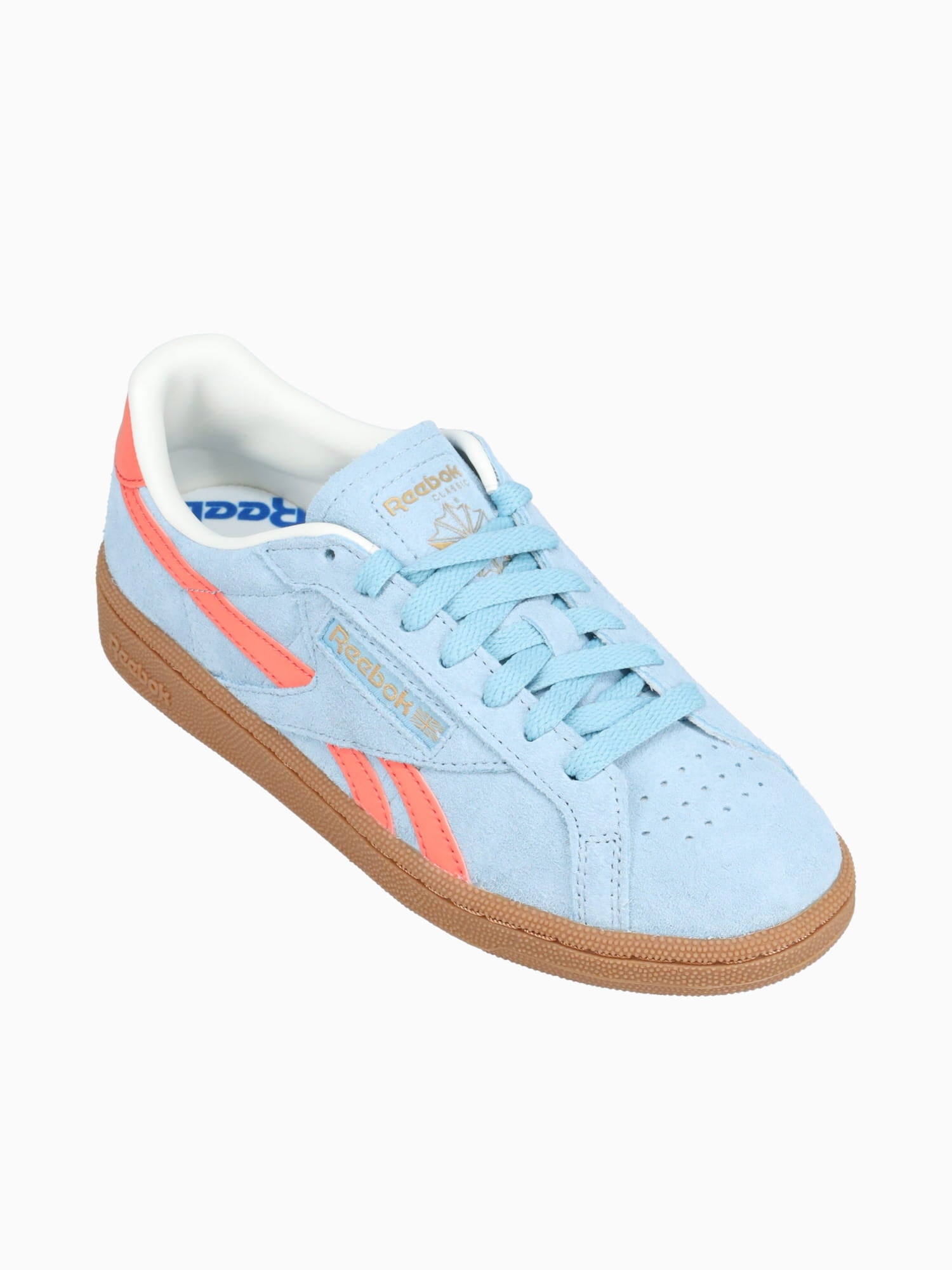 Club C Grounds Uk Softblue Coral suede Blue / 5 / M