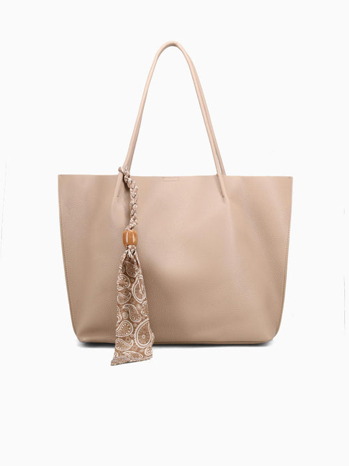 Jules Tote Apricot Beige