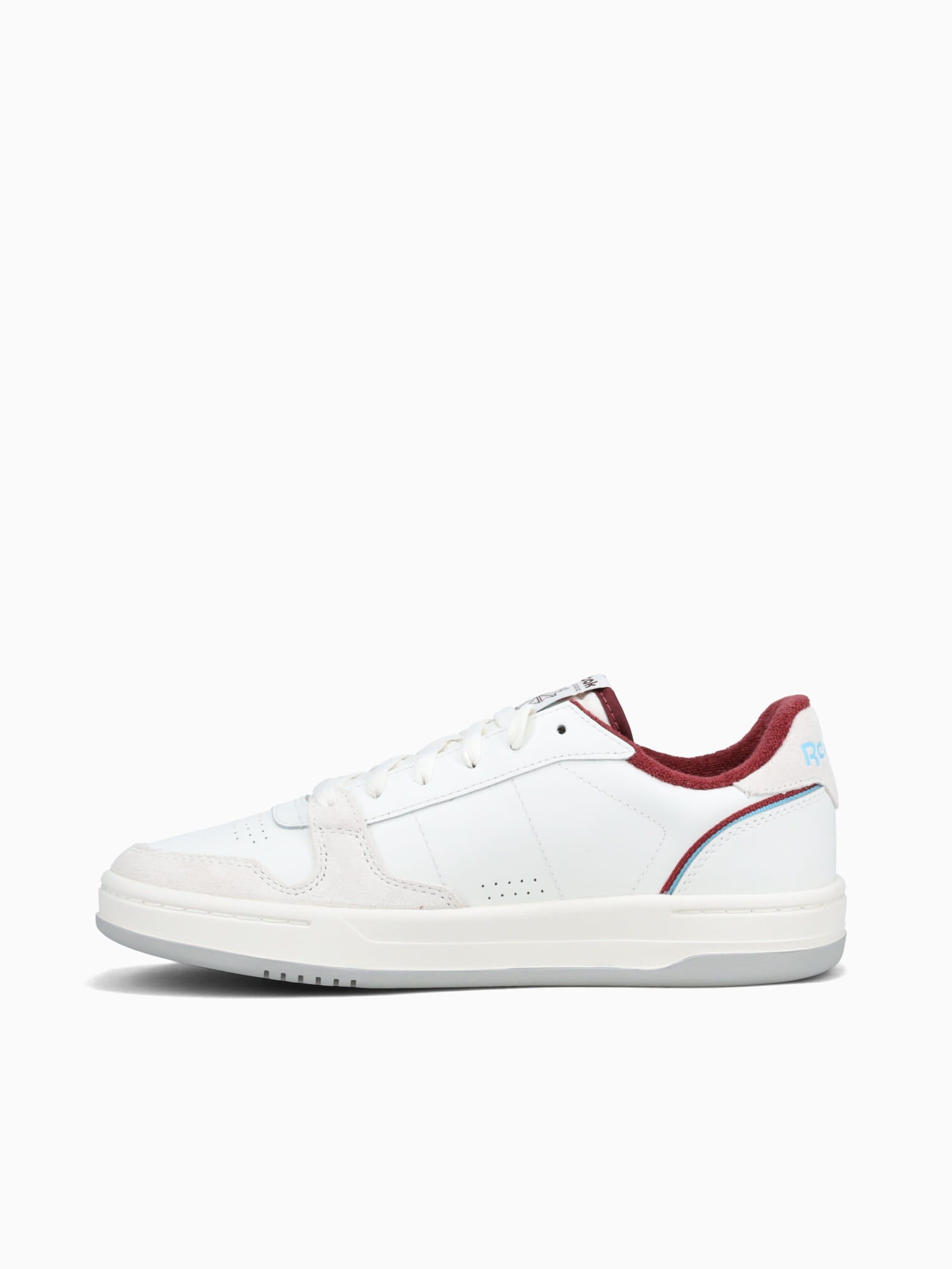 Phase Court Chalk Richmaroon leather White / 8 / M