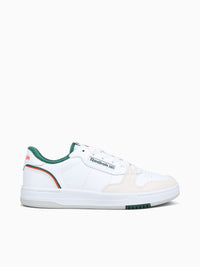 Phase Court White Darkgreen leather Green / 8 / M