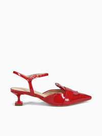 Luciana Red Glossy Patent Red / 5 / M