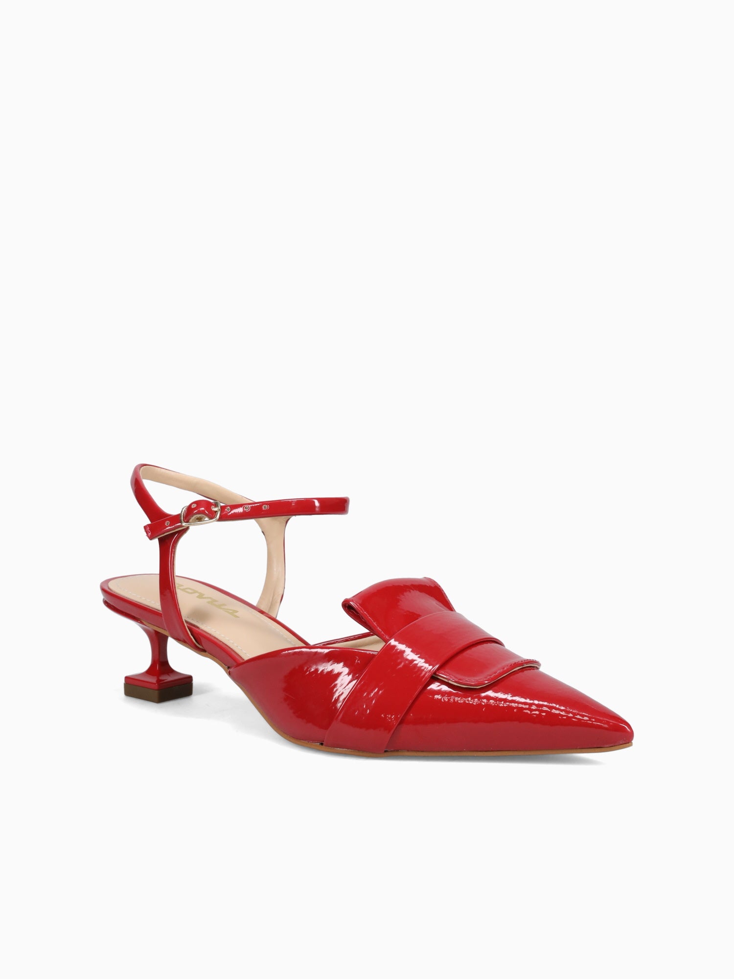 Luciana Red Glossy Patent Red / 5 / M
