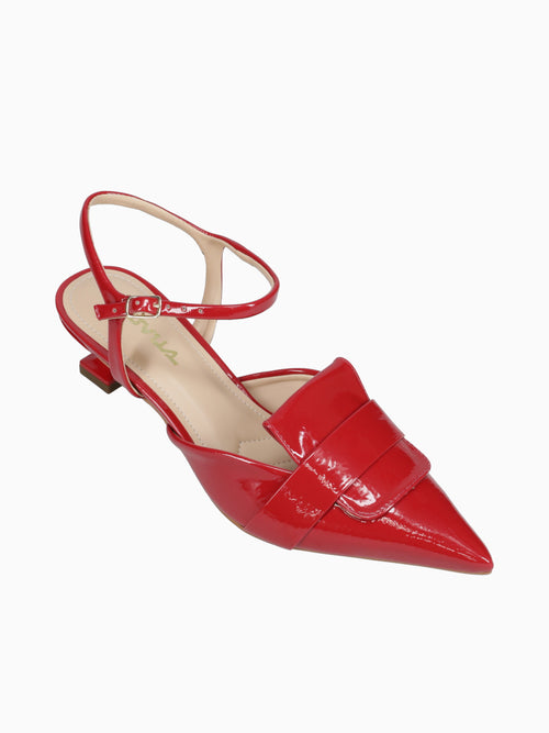 Luciana Red Glossy Patent Red / 5 / M