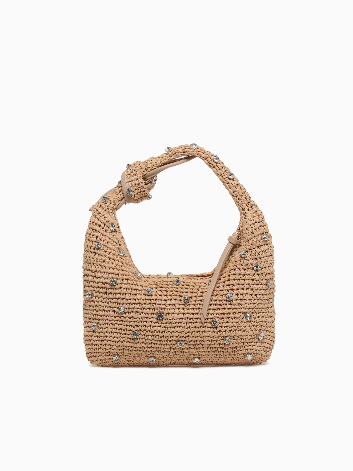 Astrid Box Bag Natural Beige