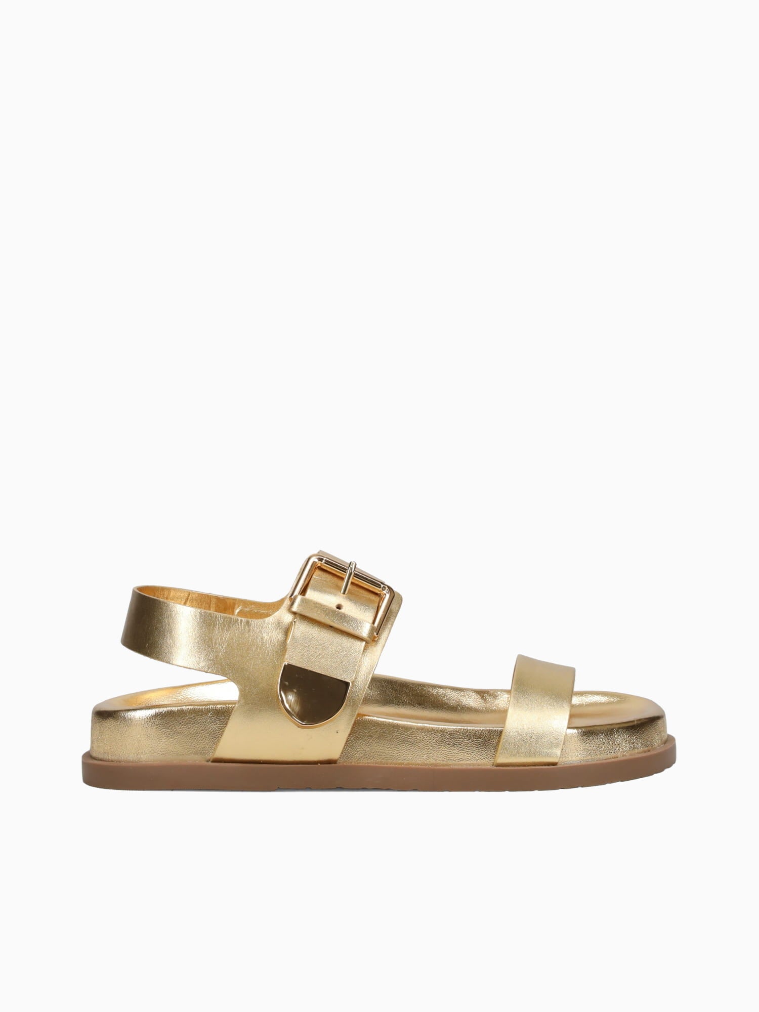 Leyla Gold Leather Metal Gold / 5 / M