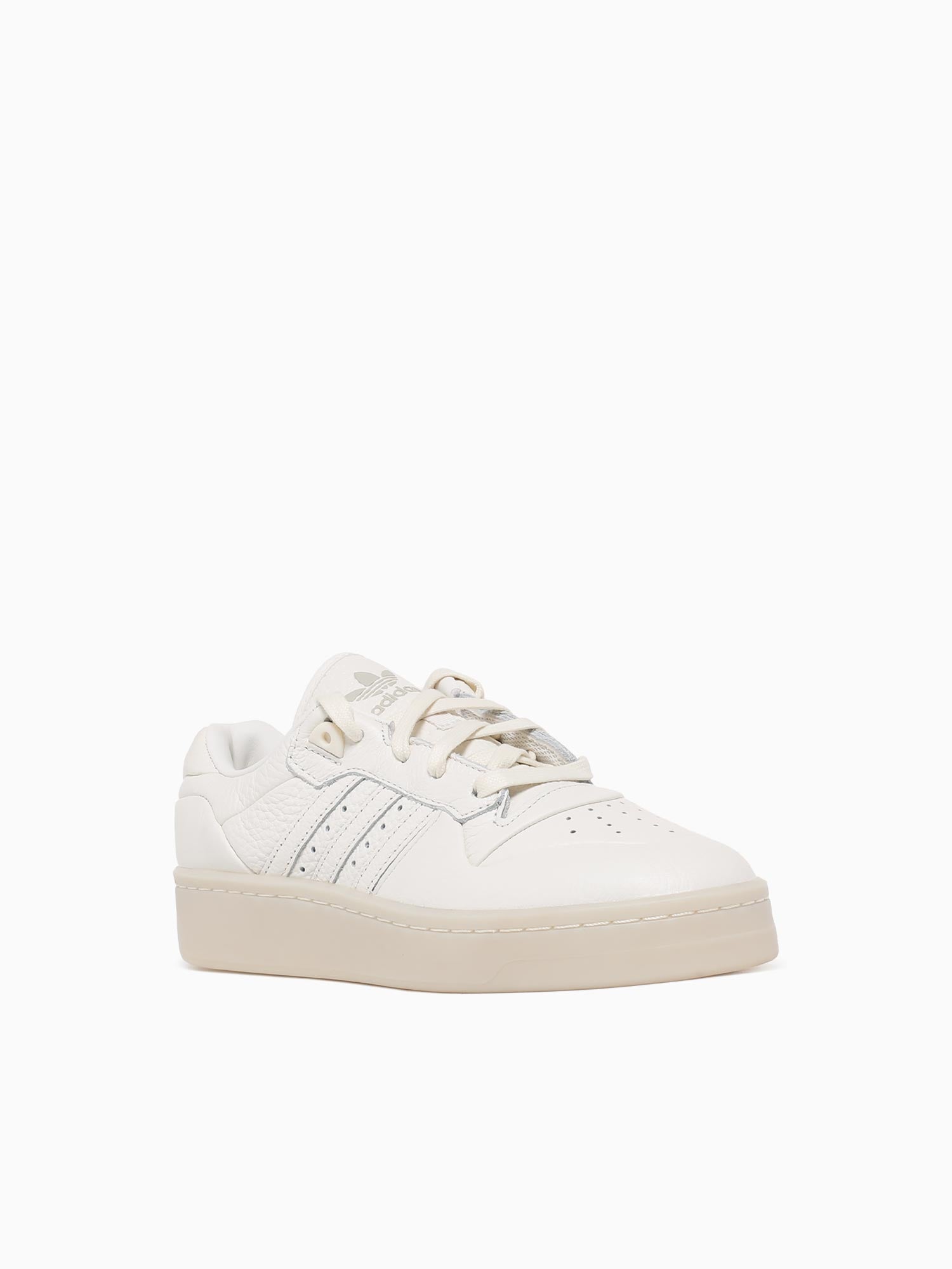 Rivalry Lux Low White Ivory leather White / 4 / M