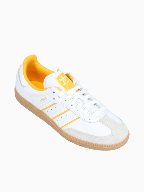 Samba Og White Yellow leather Yellow / 4 / M