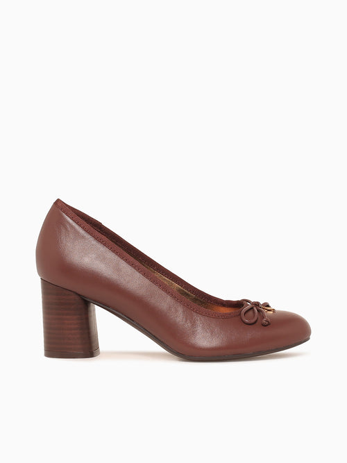 Sienna Brown Leather Brown / 5 / M